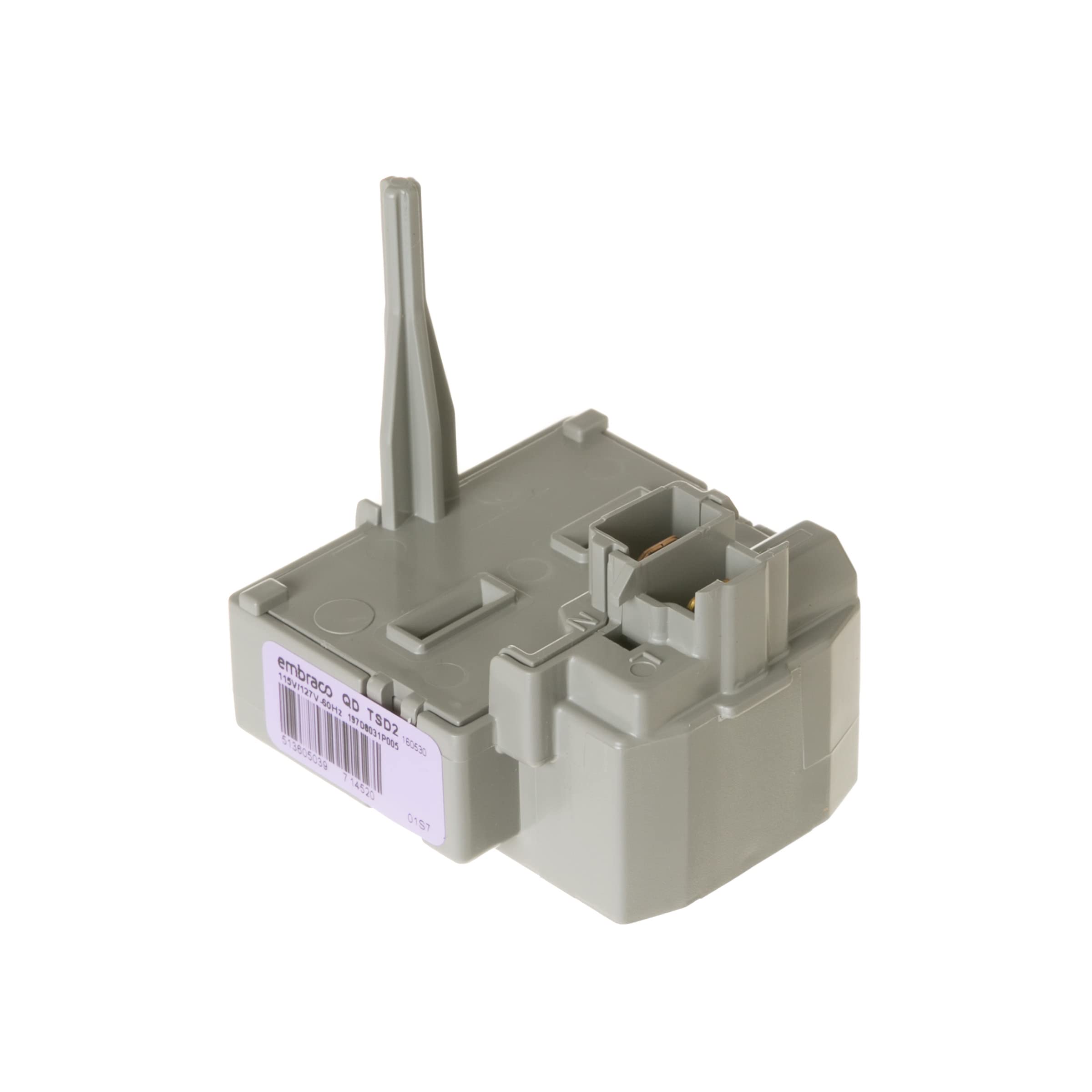 GE Refrigerator Relay and Overload WR08X22874 GE Refrigerator Relay and Overload WR08X22874